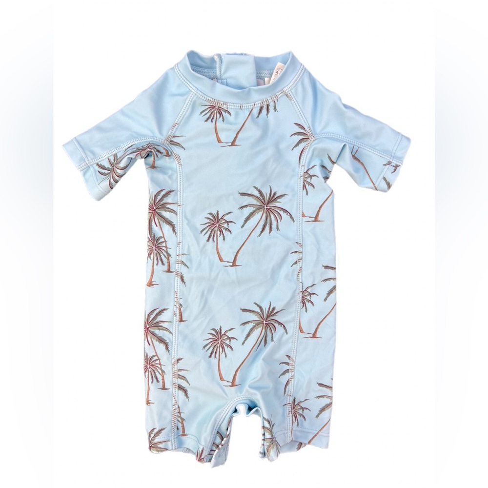 FEATHER 4 ARROW Palm Tree Print Rashguard - 6-12M